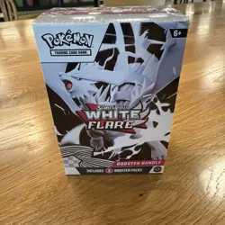 Pokemon Scarlet & Violet White Flare Booster Bundle 6 Packs NEW SEALED - Image 1