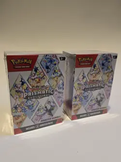 Pokemon TCG: Prismatic Evolutions Booster Bundle - Lot of 2 - Factory Sealed - Image 1
