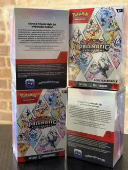 Pokemon TCG - Prismatic Evolutions Booster Bundle Lot of x4 (SEALED) 🌈🧬🦊 - Image 2