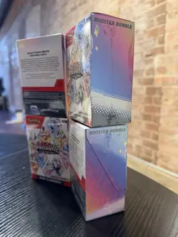 Pokemon TCG - Prismatic Evolutions Booster Bundle Lot of x4 (SEALED) 🌈🧬🦊 - Image 3