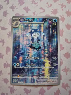 Poliwhirl 176/165 Sv: Scarlet & Violet 151 Pokemon Illustration Rare Near Mint - Image 1