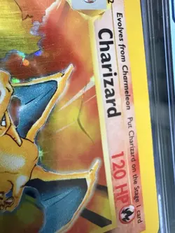 CGC 4 Charizard Holo Base Set Unlimited 4/102 Pokemon 1999 Vintage WOTC VG/Ex - Image 4