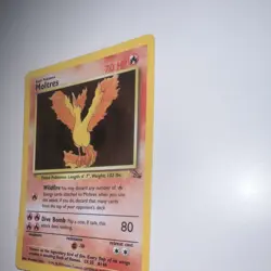 Pokemon Moltres 70 HP Holo Rare Fossil 12/62 Wizards of the Coast 1999 - Image 2