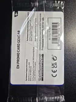 Pokemon TCG Perfect Order Gengar GameStop Exclusive Stamped Promo 50/88 Sealed - Image 2