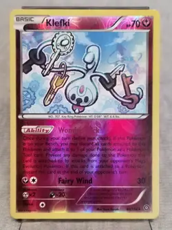 Klefki 80/114 Pokemon XY Steam Siege Reverse Holo - Image 1