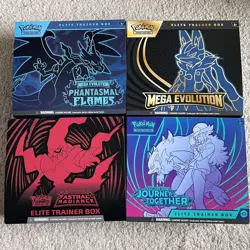 Opened Pokemon TCG ETBs (Read Description) - Image 1