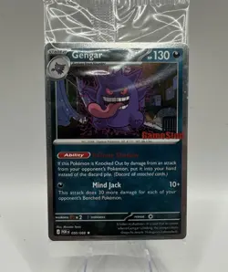 Pokemon GameStop Stamped Exclusive Gengar Promo Sealed 050/088 True 10 Candidate - Image 2