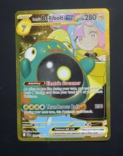 Pokemon TCG Iono's Bellibolt EX 188/159 Hyper Rare Holo - Image 1