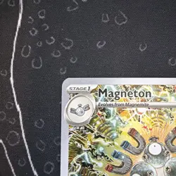 Pokemon TCG Magneton SVP 159 Promo Surging Sparks Pokemon Center Stamped - Image 3