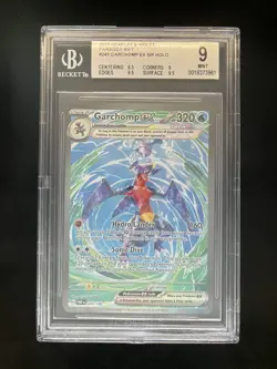 2023 Pokemon Paradox Rift Garchomp ex SIR 245/182 BGS 9 - Image 1