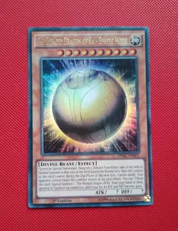 The Winged Dragon of Ra - Sphere Mode DPBC-EN001 Ultra Rare 1st Edition Yugioh - Image 1