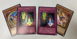 Yugioh - Magic Cylinder LON-104 SECRET & IOC-SE2 + FREE Dark Magician Girls SET - Image 1