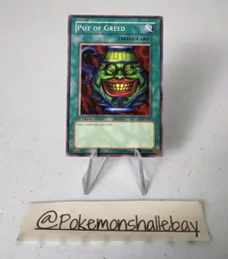 Pot of Greed - SD1-EN015 *VLP* 1st Edition Common Yugioh Card - Image 1