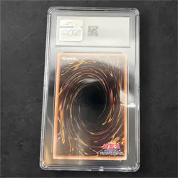 CGC 10 - Cyber Harpie Lady QCCP-JP119 Secret Rare YuGiOh! (POP. 1) Japanese - Image 2