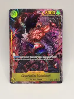 Charlotte Katakuri (Alternate Art) OP03-123 Secret Rare Foil 8000 One Piece CCG - Image 1