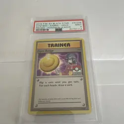 PSA 9 Sabrina XY-P Gym Badge Promo 2016 Pokemon Japanese Holo Gem Mint Card - Image 1