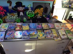 Lot of 63 Oversized Jumbo Pokemon Cards Vaporeon VMAX Jolteon VMAX Flareon VMAX - Image 1