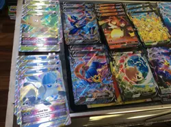 Lot of 63 Oversized Jumbo Pokemon Cards Vaporeon VMAX Jolteon VMAX Flareon VMAX - Image 2