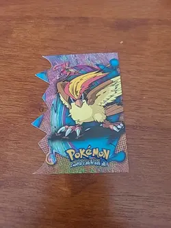 Pidgeot #18 EV12 of 12 Die-Cut Embossed Pokemon CARD Topps Series 2 LP PK0000275 - Image 1