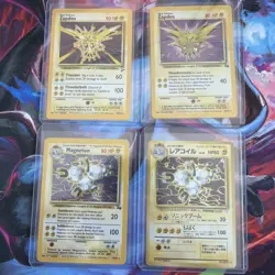 Pokemon TCG - Zapdos and Magneton Holo Vintage Lot Vintage Cards - Image 1