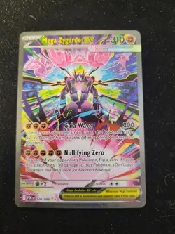 Mega Zygarde EX Perfect Order SIR 120/088 Pokemon Card TCG Near Mint - Image 1
