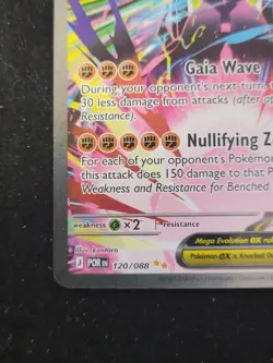 Mega Zygarde EX Perfect Order SIR 120/088 Pokemon Card TCG Near Mint - Image 5