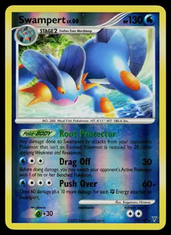 Pokemon Card - Swampert Supreme Victors 12/147 Reverse Holo - Image 1