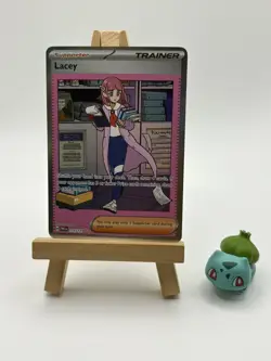 Pokemon TCG Trainer Lacey Prismatic Evolutions SIR Card 175/131 - Image 1