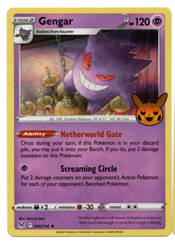 Gengar Pokemon Card - Holo Foil Rare - Mint Condition - Image 1