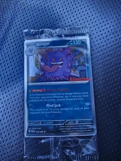 Pokemon Gengar GameStop Promo TCG Card 050/088 English 2026 - New / Sealed - Image 1