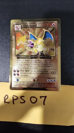 Charizard (Celebrations Metal Card) 004/102 Miscellaneous Cards & Products Holo - Image 1