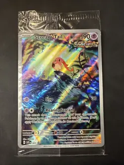 Pokemon TCG Scream Tail Sealed Black Star Promo Card Scarlet & Violet NM - Image 1