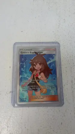 Pokemon Green's Exploration 209/214 Full Art Trainer Card - Image 1