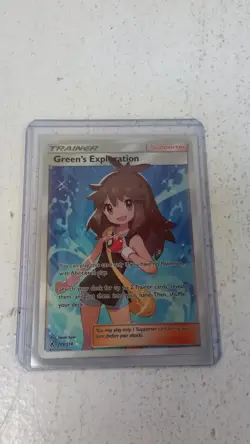 Pokemon Green's Exploration 209/214 Full Art Trainer Card - Image 5