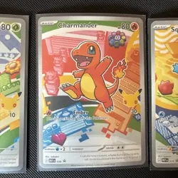 Pokemon First Partner 30th Bulbasaur Charmander Squirtle Promo Set 3 Cards Kanto - Image 3