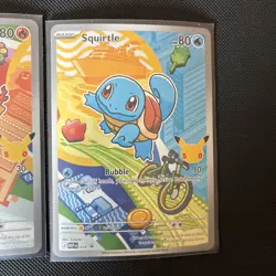 Pokemon First Partner 30th Bulbasaur Charmander Squirtle Promo Set 3 Cards Kanto - Image 4
