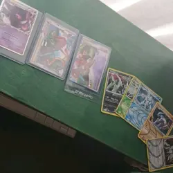 Pokemon Cards Mixed Lot 9 Cards Gengar Prime Rayquaza Deoxys Legend - Image 1
