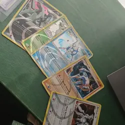 Pokemon Cards Mixed Lot 9 Cards Gengar Prime Rayquaza Deoxys Legend - Image 5
