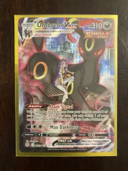 Umbreon Vmax TG23/TG30 Brilliant Stars Trainer Gallery NM Pokemon Card - Image 1