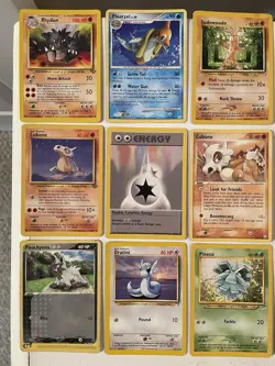 Vintage Pokemon Card Lot Of 12 Various Sets 1999-2007 WOTC HP Commons, Rares - Image 2