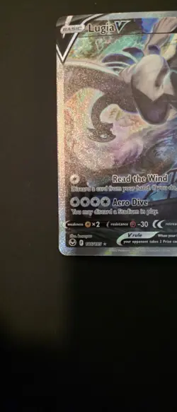 Lugia V Alt Art 186/195 Silver Tempest Pokemon Card NM-MT Pack Fresh 🔥 - Image 5