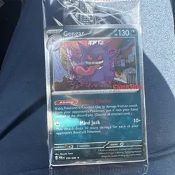 Pokemon Gengar 050/088 POR GameStop Promo Holo Rare Card English sealed - Image 2
