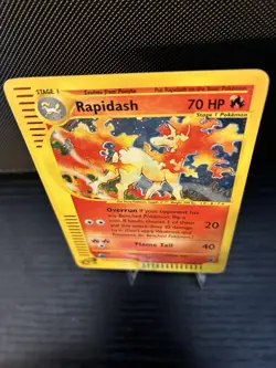 Rapidash Holo Expedition 26/165 WOTC Pokemon Card MP Condition - Image 2