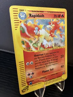 Rapidash Holo Expedition 26/165 WOTC Pokemon Card MP Condition - Image 3