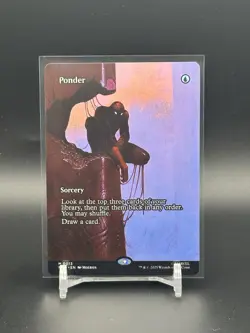 Ponder (Borderless) MTG Spider Man - Regular NM - Image 1