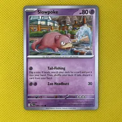 Slowpoke 085/193 Basic Paldea Evolved 2023 Pokemon Card NM - Image 1