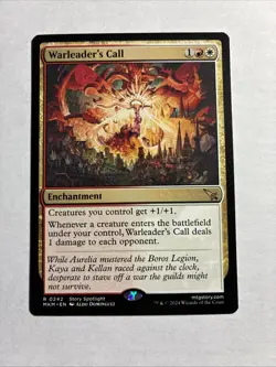 Warleader's Call - Murders at Karlov Manor MTG Plus Bonus Rare!!! - Image 1