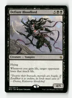 Defiant Bloodlord - #107 - Non Foil - MTG - Near Mint - Image 1