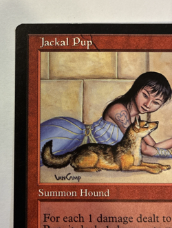 Jackal Pup - LP - Tempest Magic the Gathering TMP #183 - 1997 - Image 5