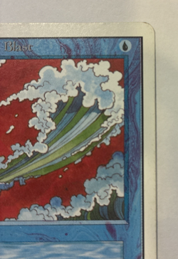 Blue Elemental Blast - LP - Magic the Gathering Unlimited Edition 1993 WotC - Image 4